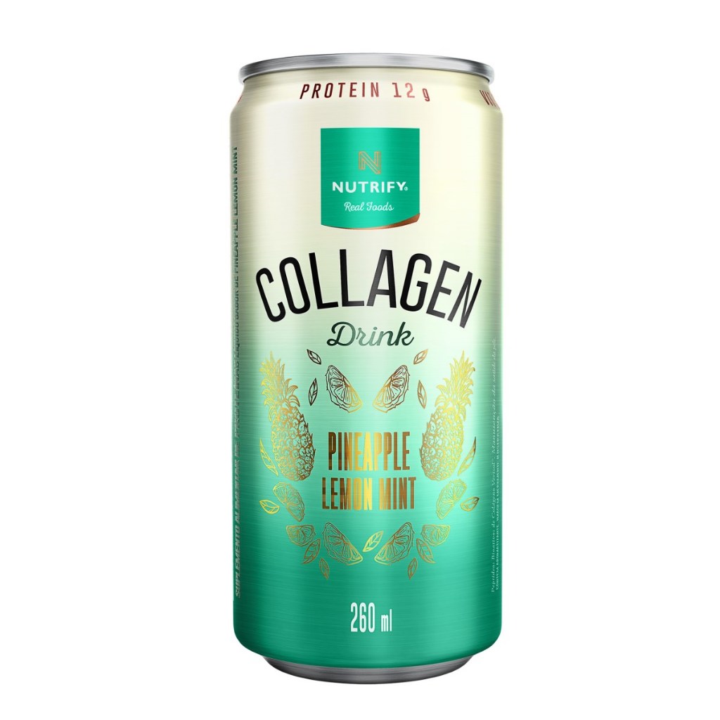 Nutrify Pack com 6 Collagen Drinks 260ml - Proteína de Colágeno Verisol