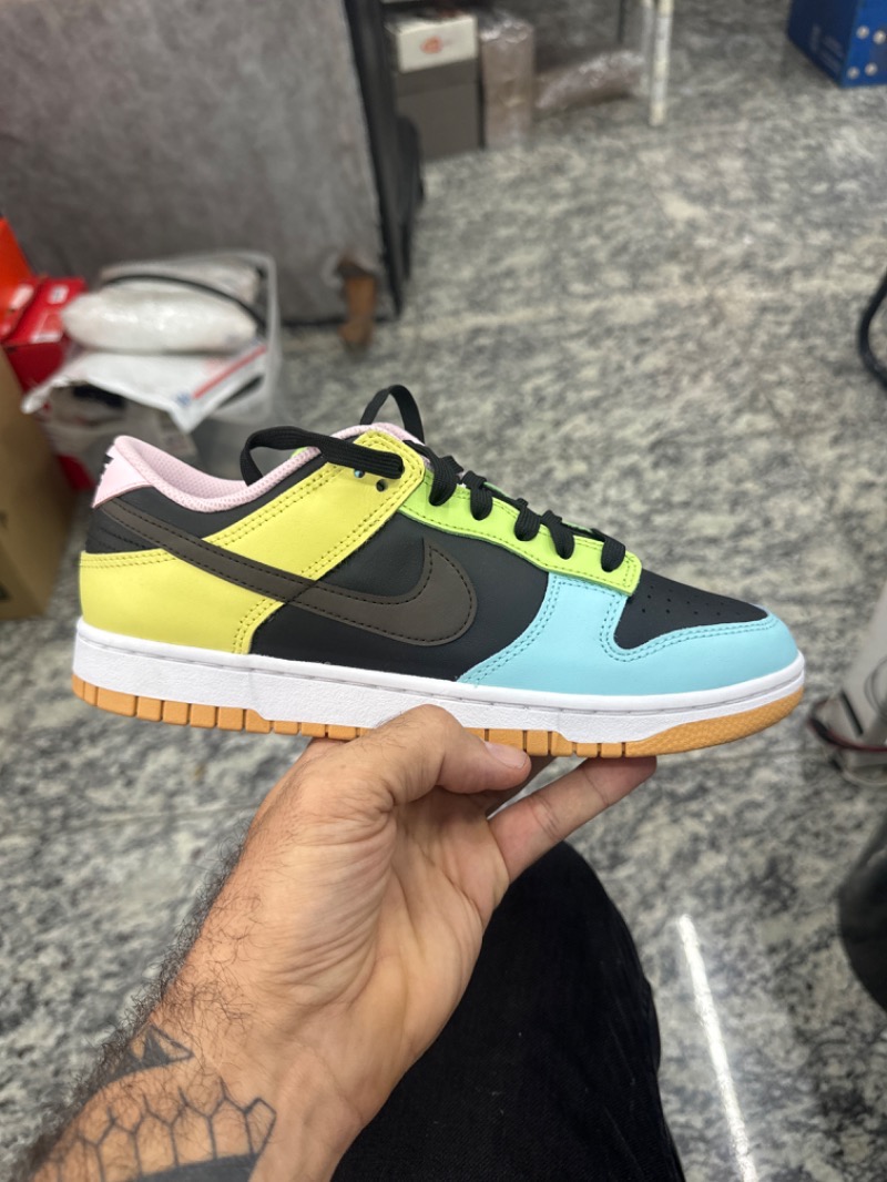 Foto 4 de Nike Dunk Low Free99 Black — 39, Novo