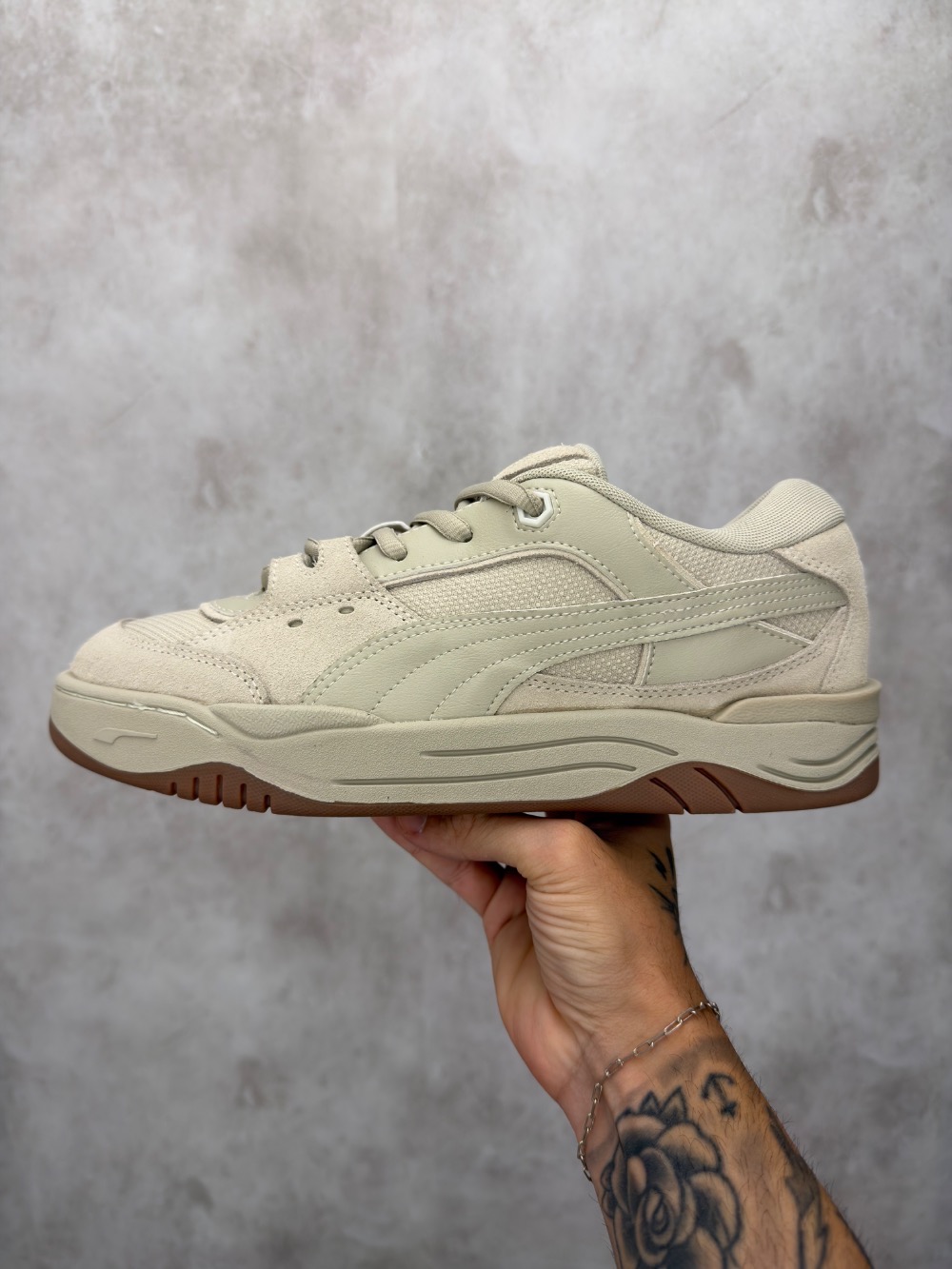 Puma 180 Desert Dust Vapor Gray Gum — 39 / 40 / 41 / 43, Novo