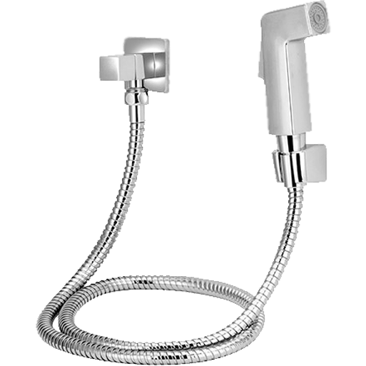 Ducha Higienica Cromada Quadrada Esteves
