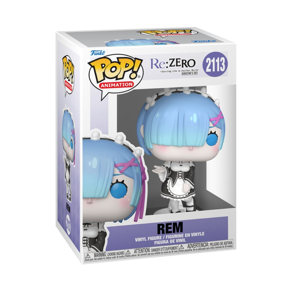 Foto 2 de Boneco Funko Pop! Re:Zero - Rem com Chase
