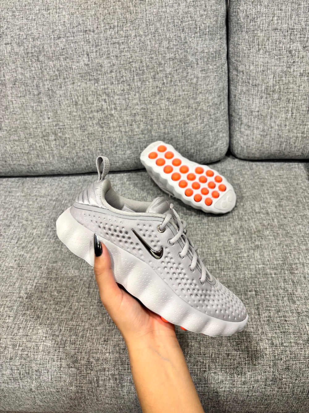 Nike Mind 002 Light Smoke Grey Feminino — 37, Novo