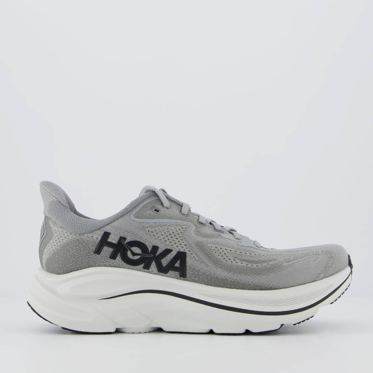 Tênis Hoka Clifton 10 Cinza e Preto