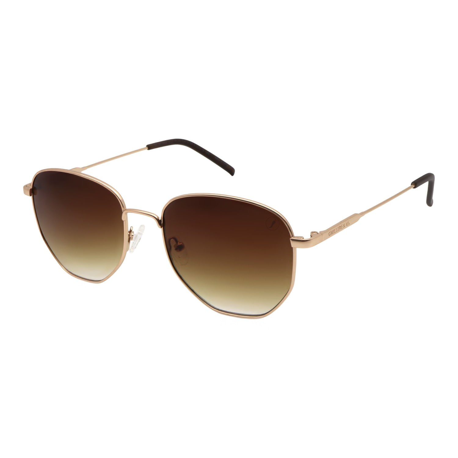 Óculos de Sol Masculino Chilli Beans Redondo Dourado OC.MT.4460.5721