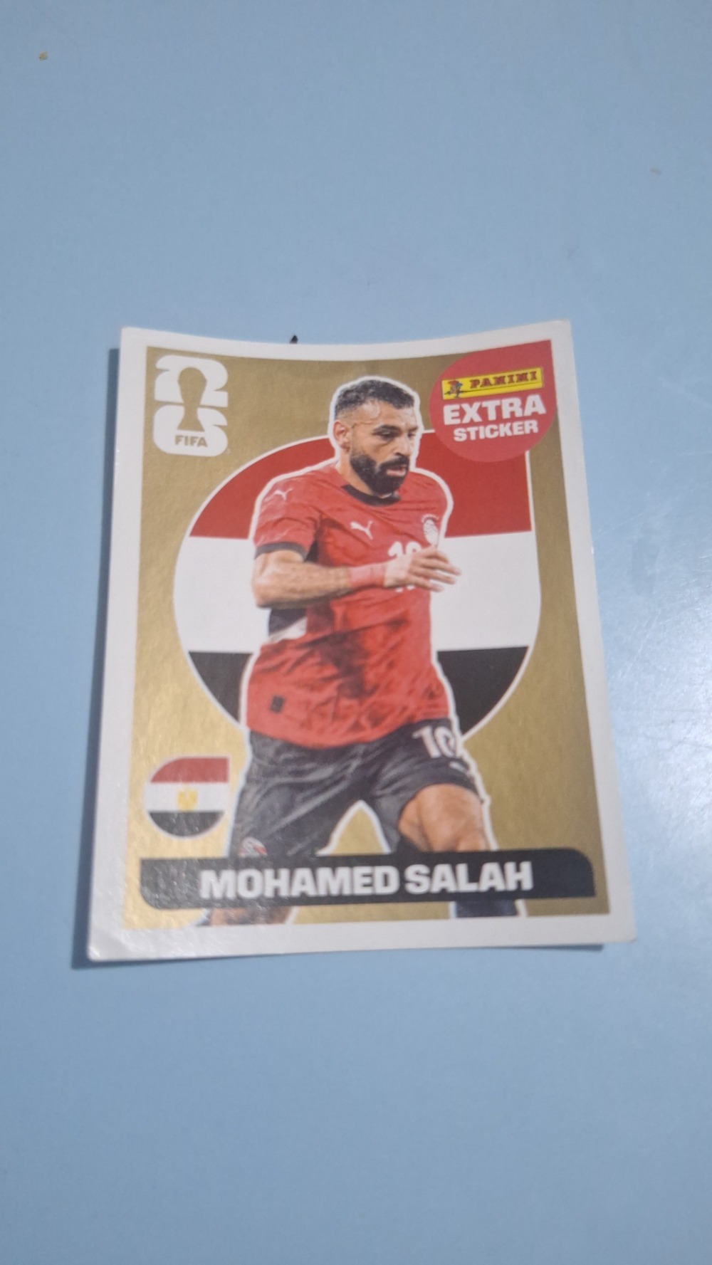 Figurinha Panini Mohamed Salah Legend Ouro FIFA World Cup 2026 — Único, Novo