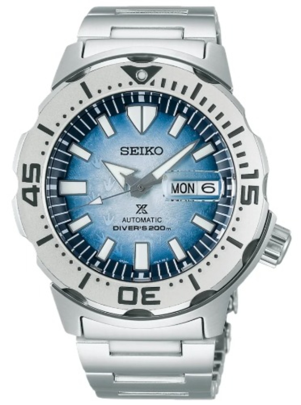 Relógio Seiko Prospex Save the Ocean Antarctica Monster Special Edition — Único, Novo