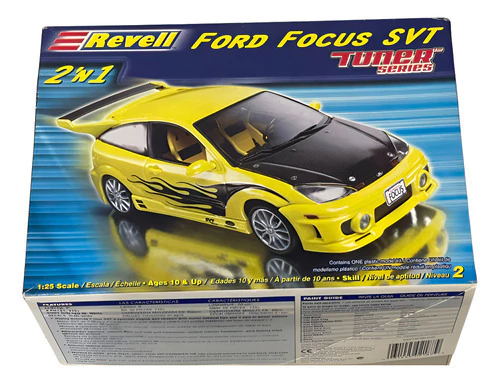 Miniatura Revell Models Ford Focus Svt Branco Series Tuner