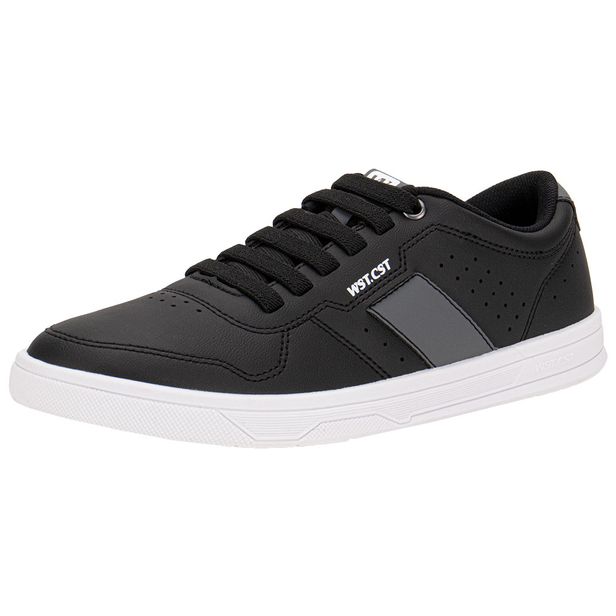 Tênis Masculino WC 163 Torrance West Coast 313049 PRETO/CINZA 37