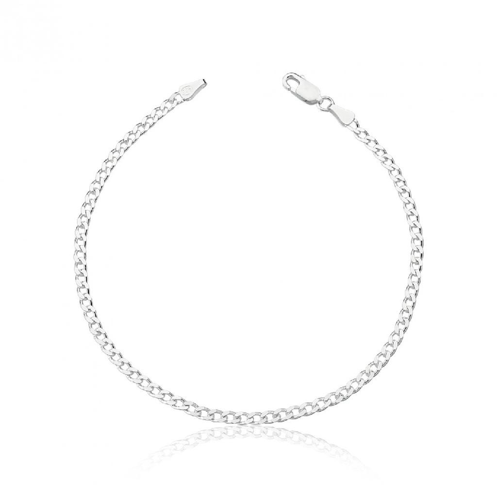 Pulseira Grumet 2.4mm Prata 925
