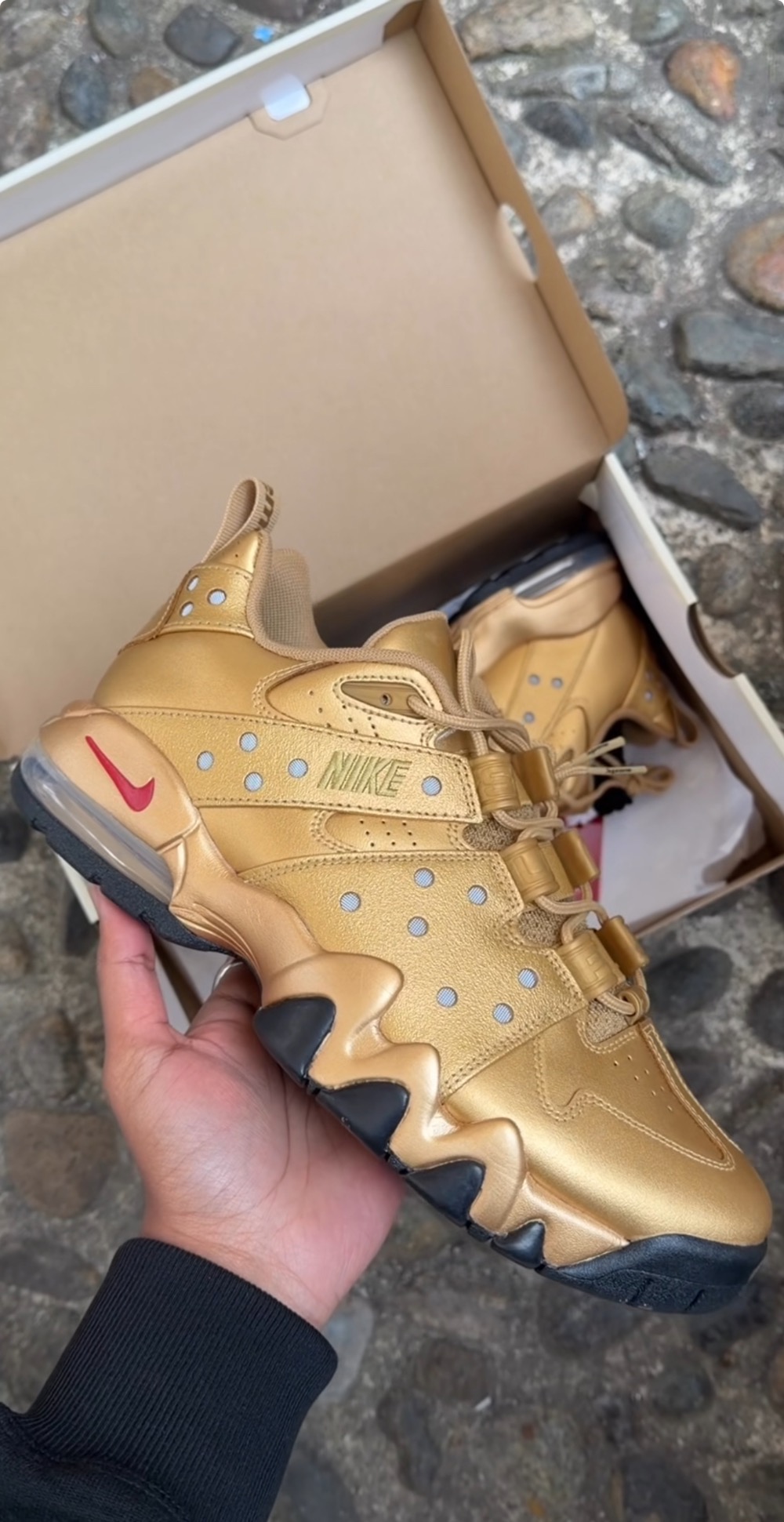 Supreme x Nike Air Max2 CB 94 Low Gold SS26-W2 — 42.5, Novo