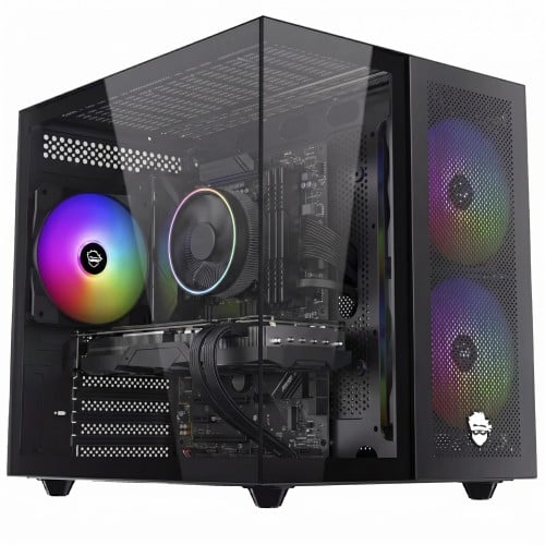 PC GAMER COMMANDER AMD Ryzen 5 3400G / AMD Radeon RX 7600 / 16GB DDR4 (2X8GB) / SSD 512GB