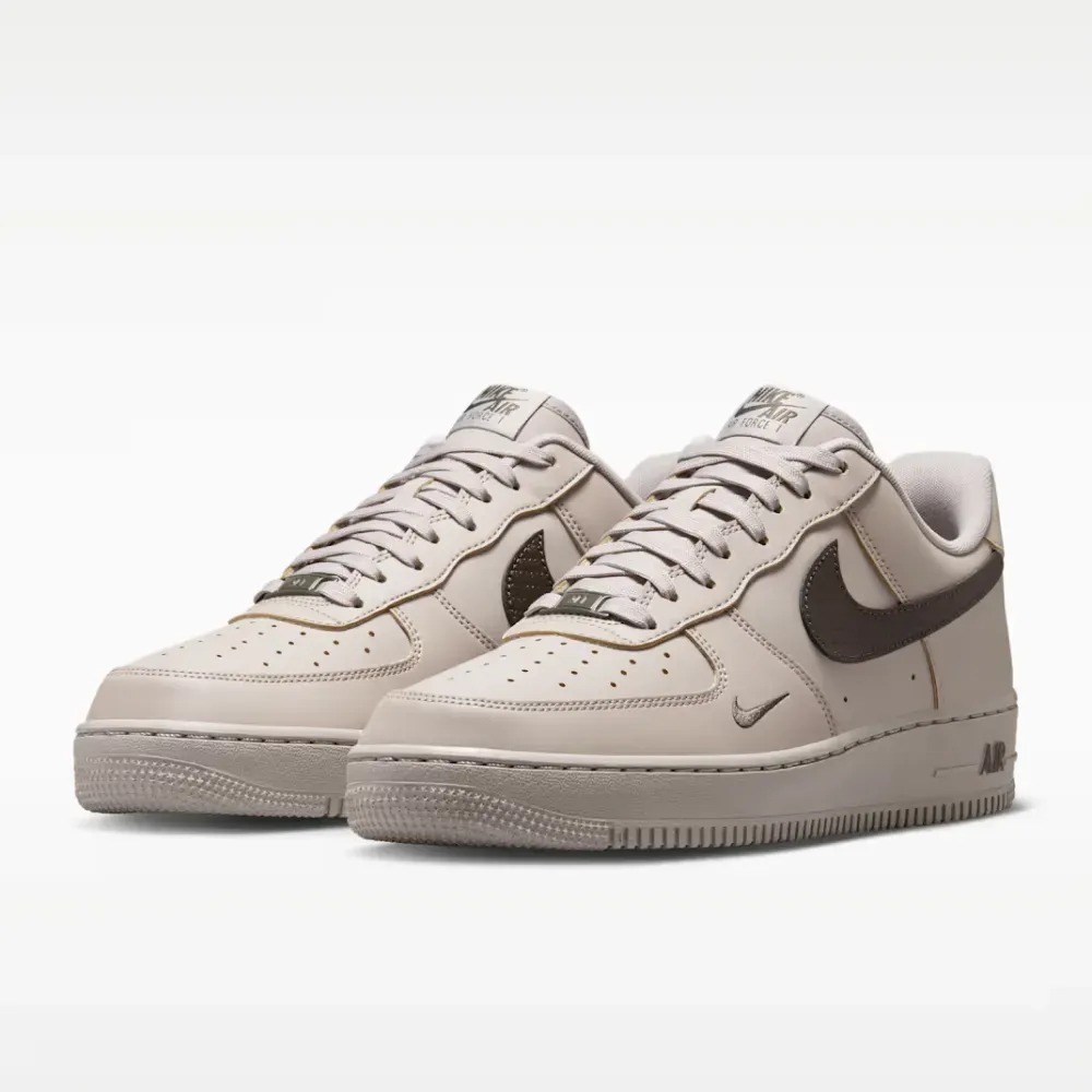 Air Force 1 Low College Grey Newsprint — 41, Novo