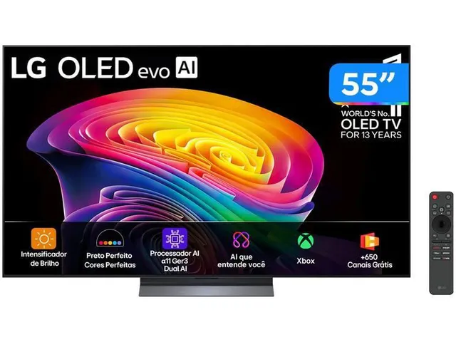 Smart TV 4K LG OLED 55 Evo AI