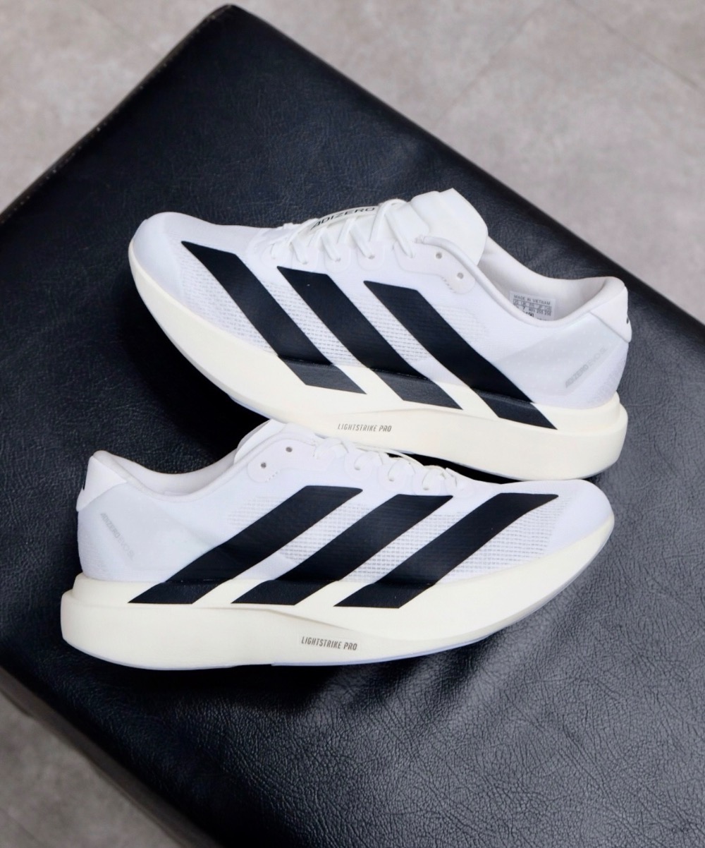 adidas Adizero Evo SL Cloud White Core Black Dash Grey — 43, Novo