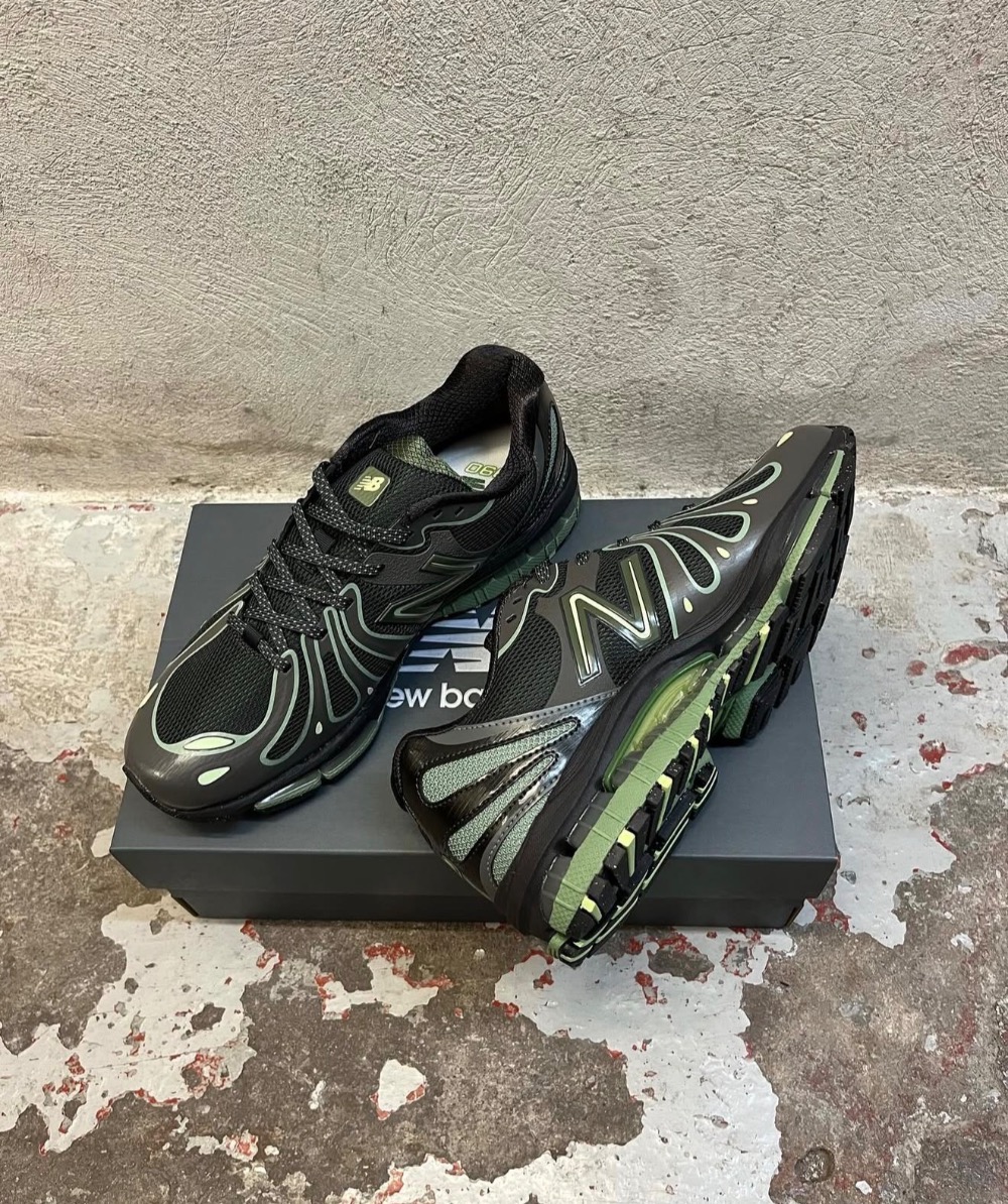 New Balance 1890 Faded Black Utility Green — 41, Novo