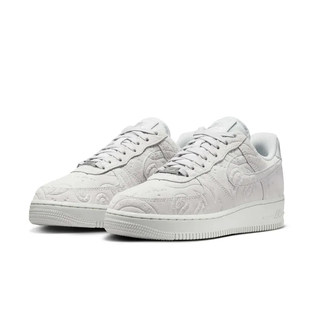 Nike Air Force 1 Low Premium Paisley Grey Fog Feminino — 37, Novo