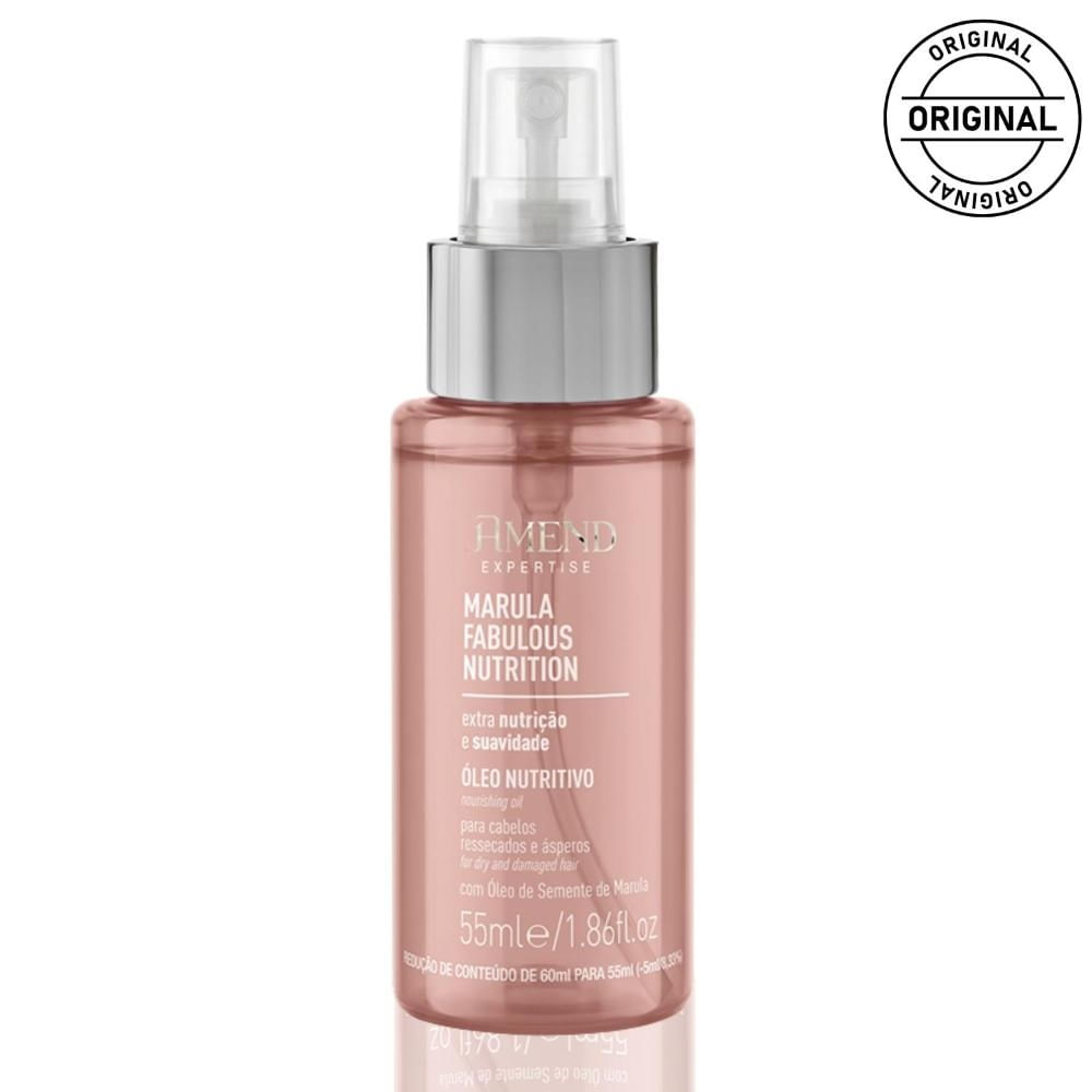 Óleo Amend Nutritivo Marula Fabulous Nutrition 55ml