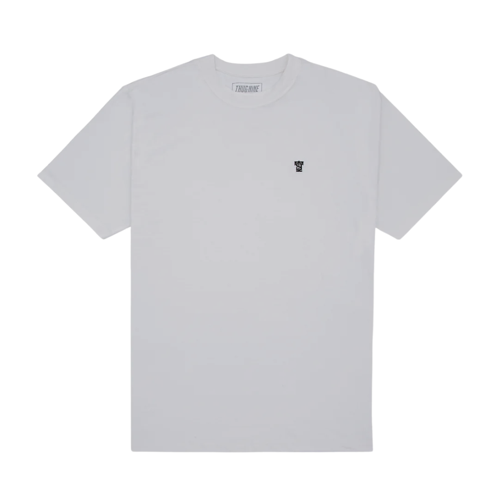 Camiseta Thug Nine Basic T9 Patch White — P / M / G / XG / 3XG, Novo