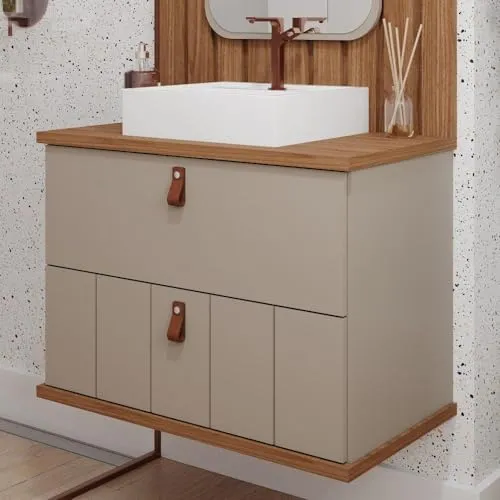 ARM. MILANO 80 CM CAPPUCCINO/FREIJO MGM