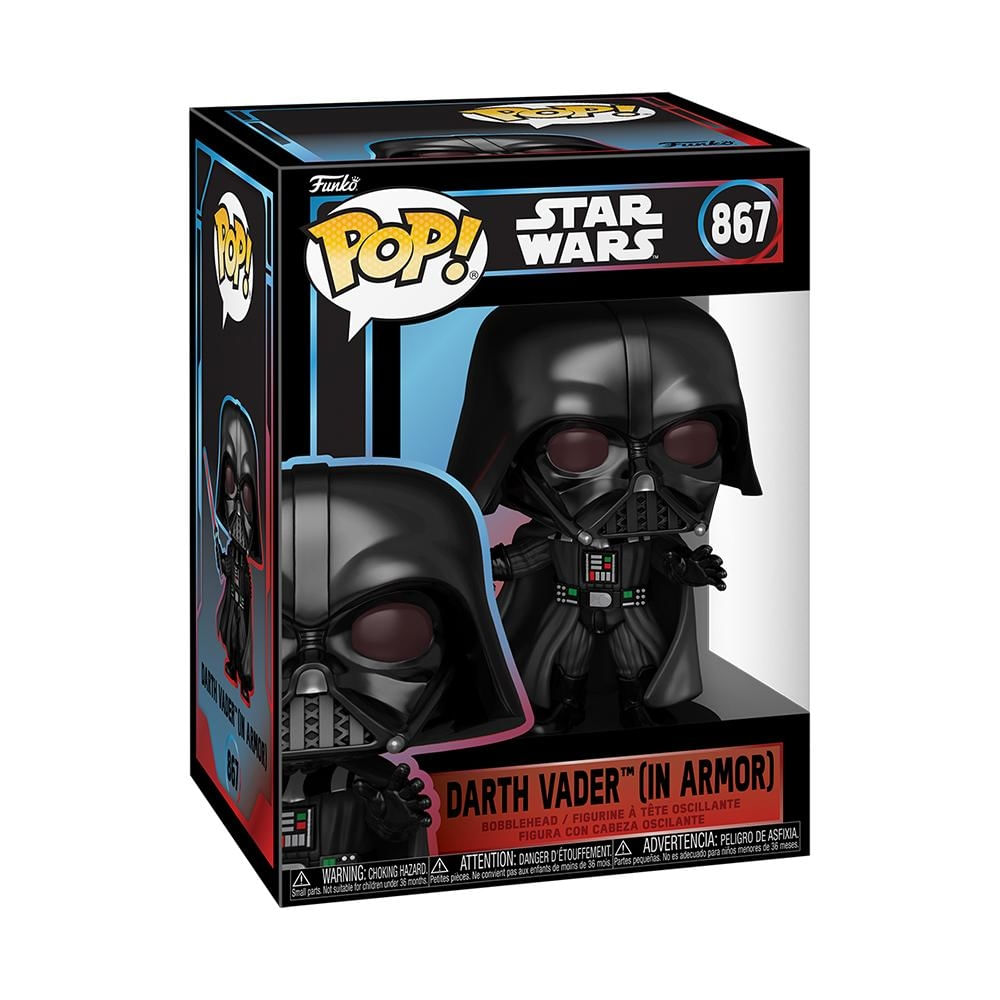 Foto 3 de Boneco Funko Pop! Star Wars - Darth Vader Com Sabre De Luz