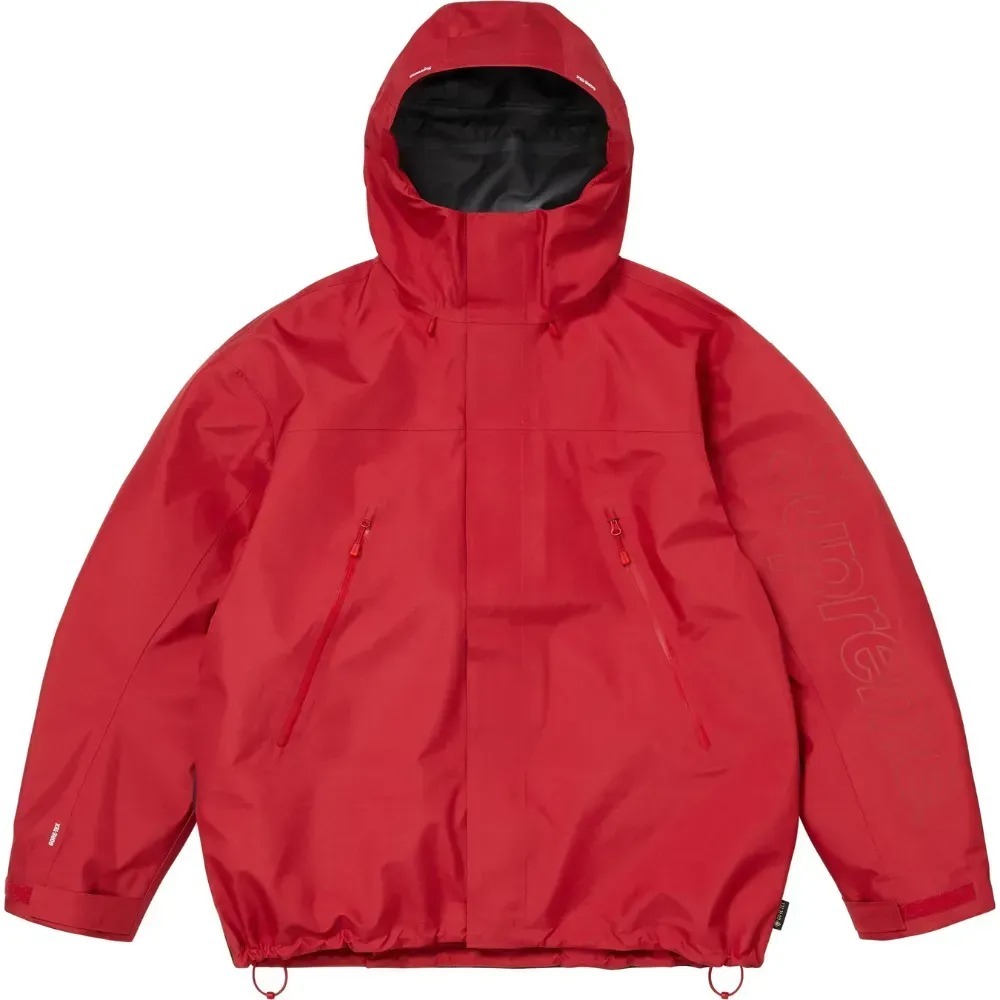 Ghostface x Supreme Jaqueta Gore-Tex Shell Red SS26-W5 — P / M / G / XG, Novo