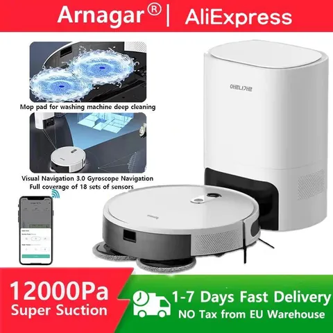 Aspirador Robô Arnagar Limpeza Automática