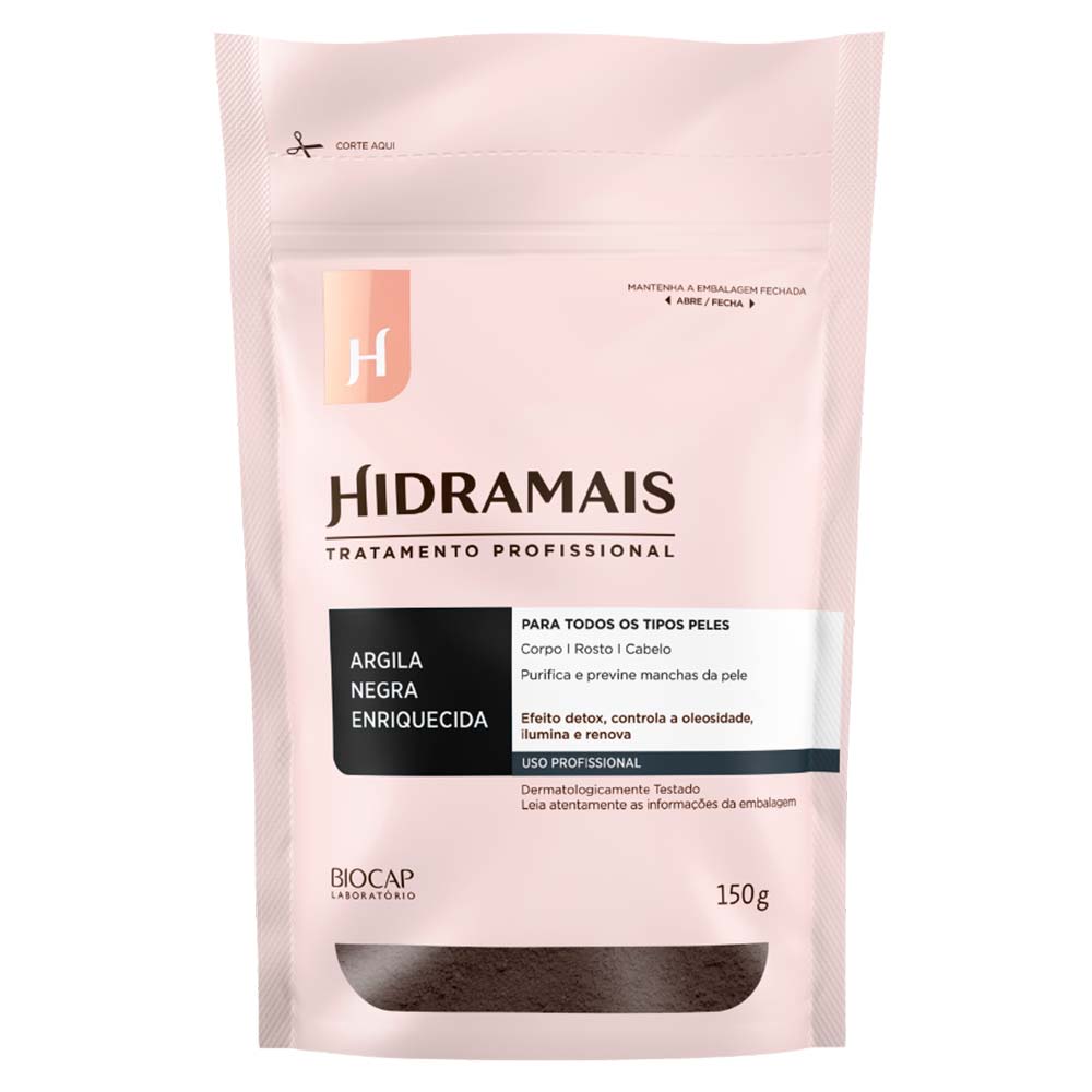 Argila em Pó Hidramais Negra — 150g