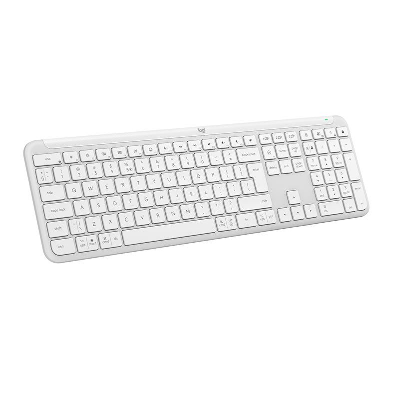 Foto 2 de Teclado Logitech Signature Slim K950, Bluetooth, Branco, 920-012601