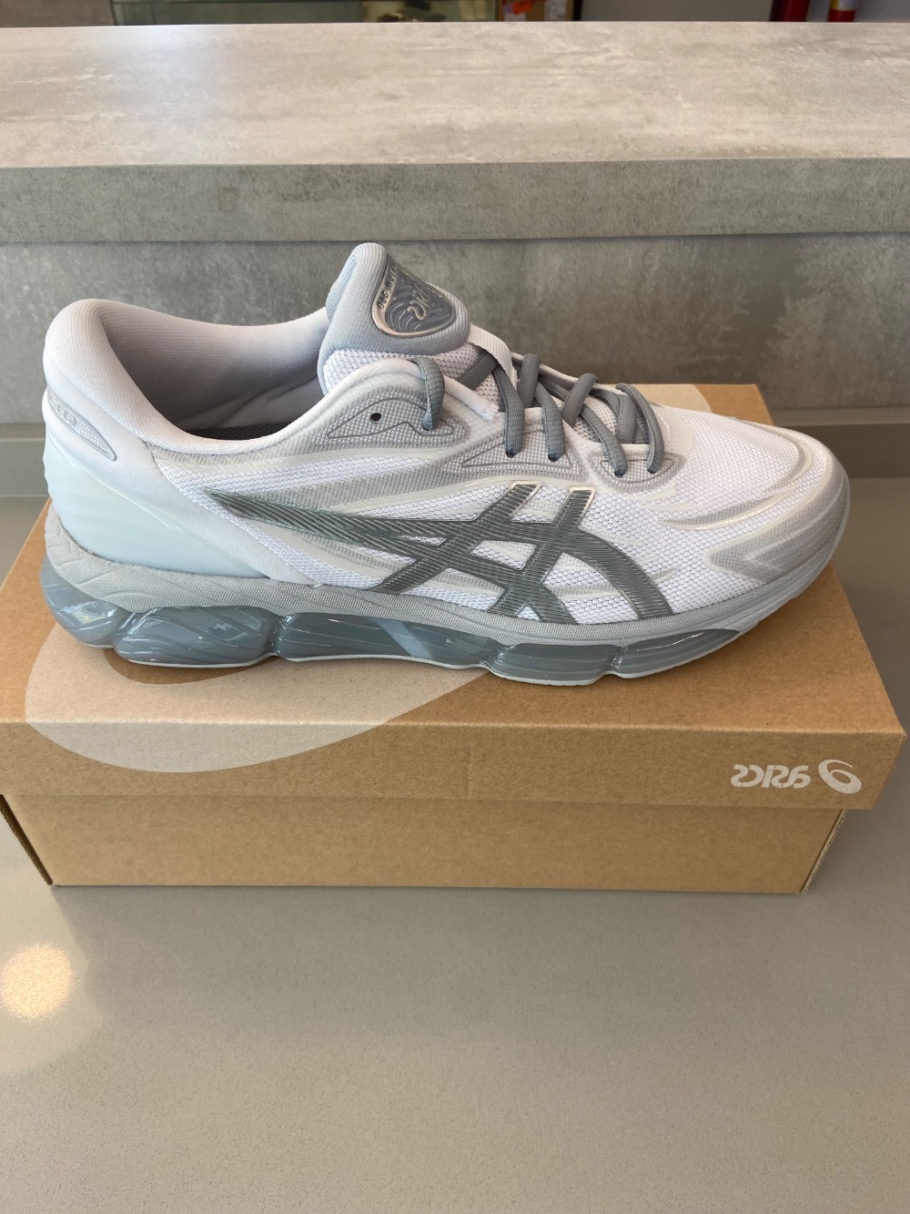 Asics Gel-Quantum 360 VIII White Grey — 41, Novo