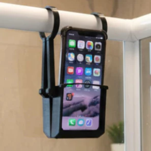 Suporte para Celular/Telefone/Smartphone Banheiro Academia Veículo - Produzido em Impressora 3D