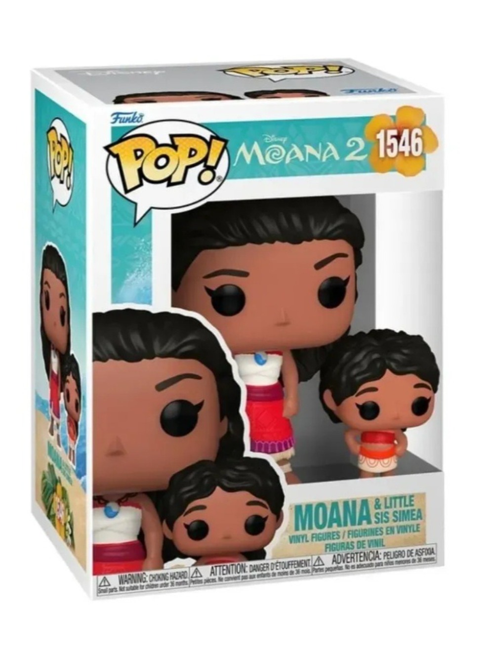 Funko Pop! Disney Moana 2 Moana Simea #1546 — POP, Novo
