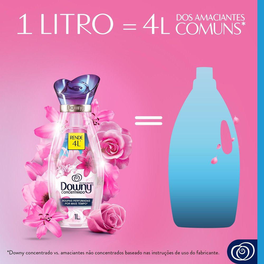 Foto 4 de Amaciante Concentrado Downy Frescor da Primavera 1L
