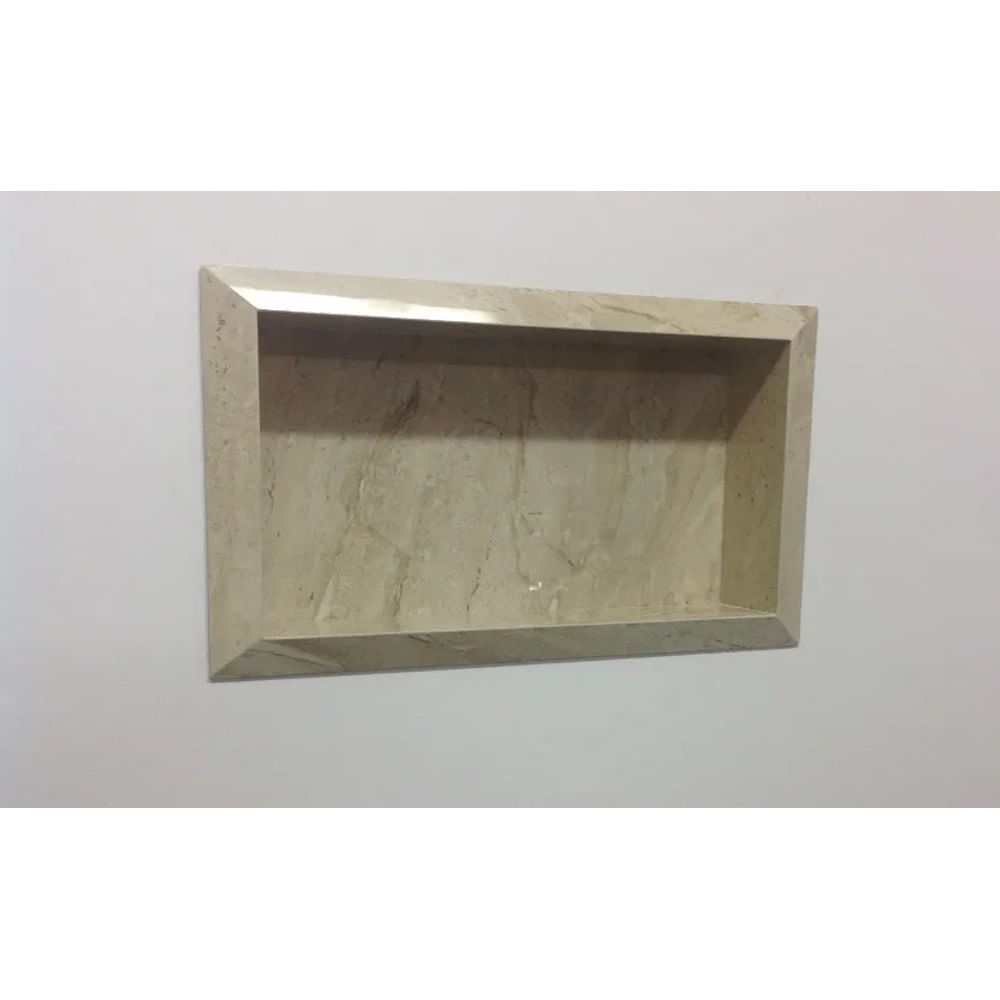 Nicho De Porcelanato 56 Travertino Blu