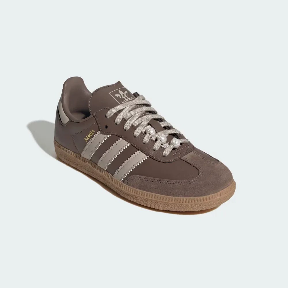 adidas Samba OG Earth Strata Wonder Beige Gum — 34, Novo