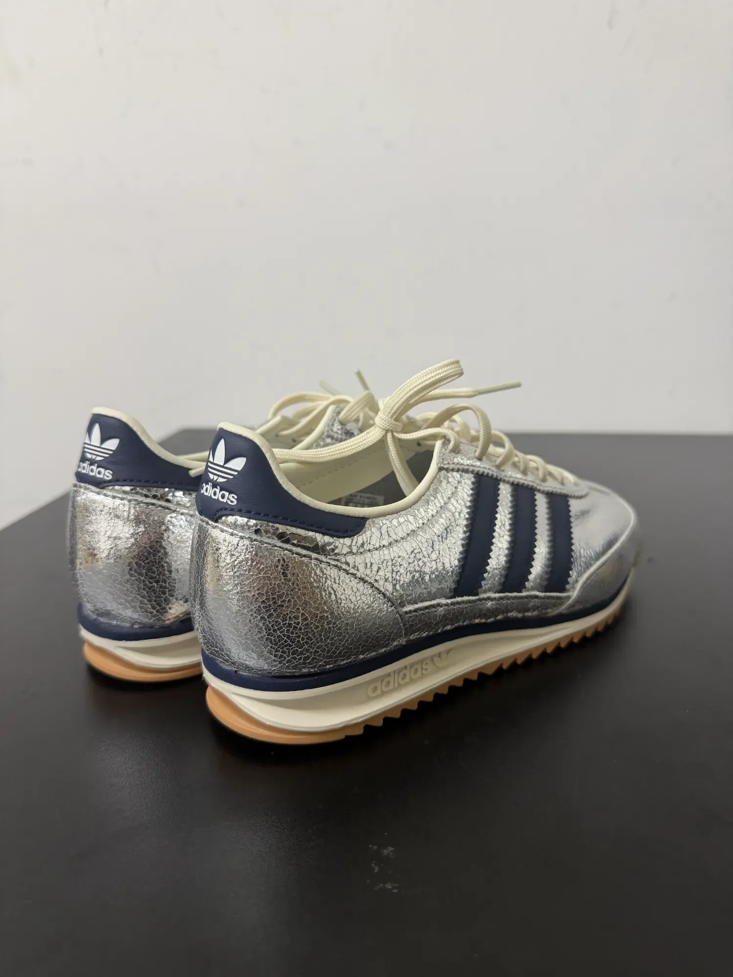 Foto 2 de adidas SL 72 OG Silver Metallic Core Black — 34, Novo