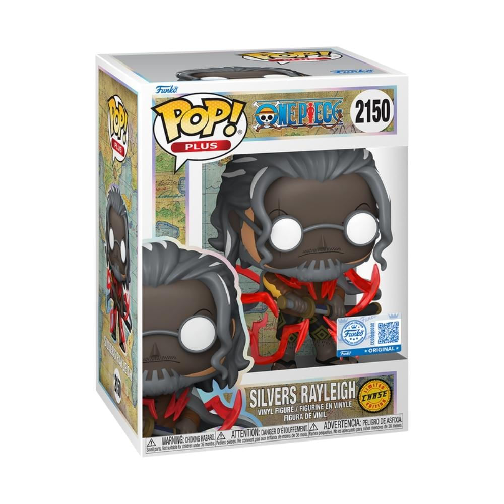 Foto 2 de Boneco Funko Pop! Plus One Piece Silvers Rayliegh com Chase