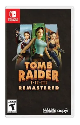 Tomb Raider I-III Lara Croft Nintendo Switch