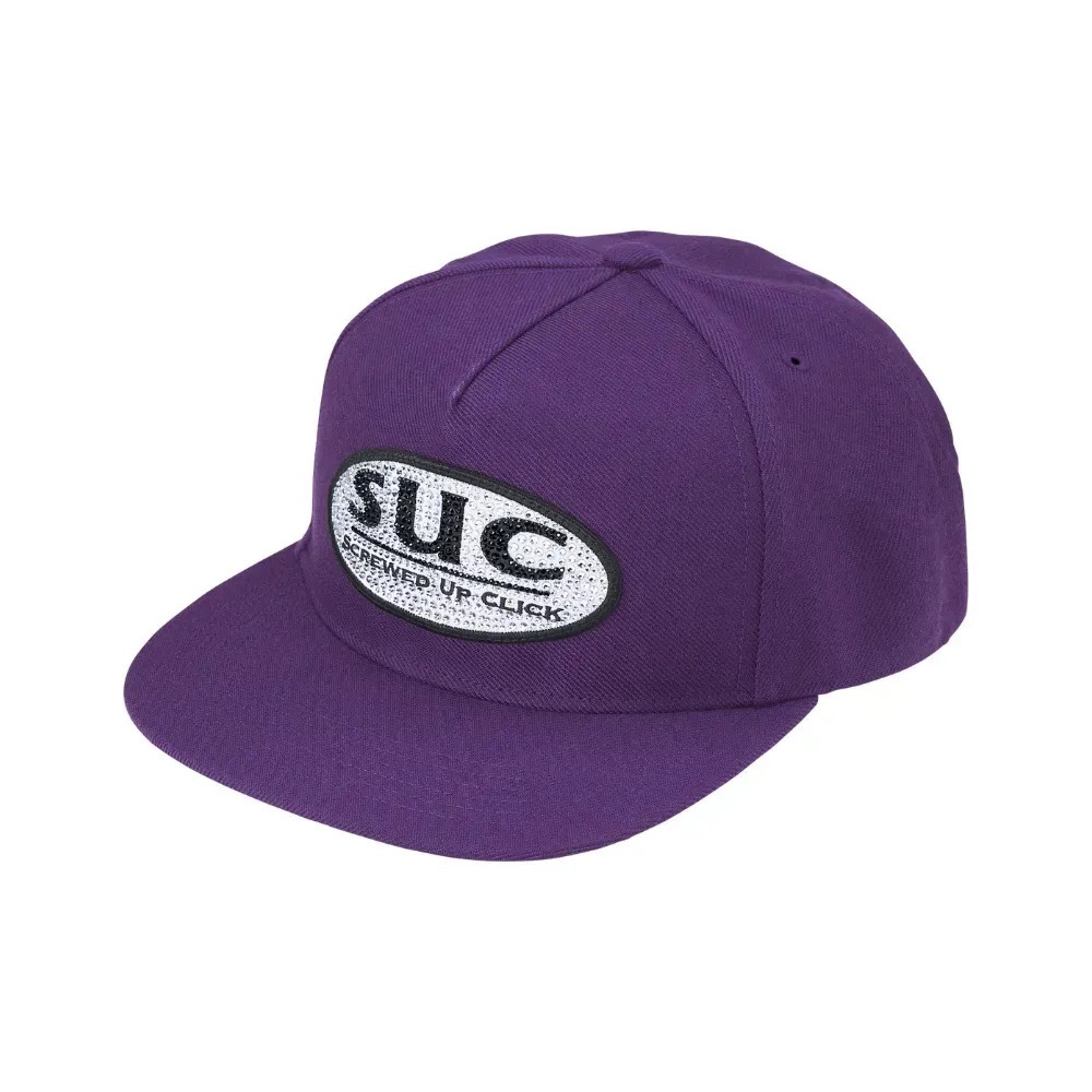 DJ Screw x Supreme Boné SUC 5-Panel Purple SS26-W6 — Único, Novo