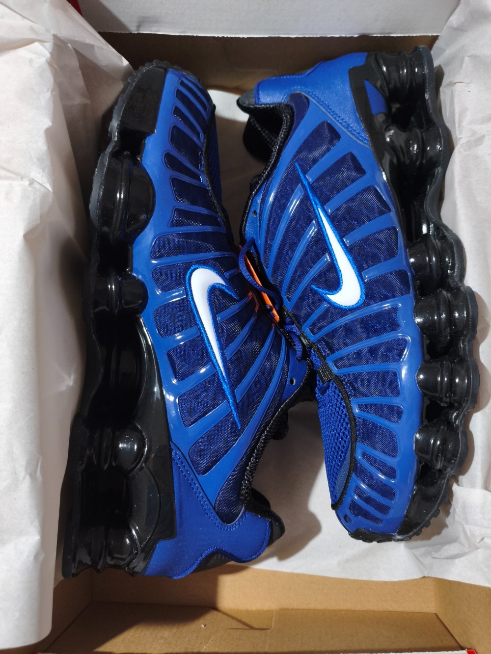 Nike Shox TL Deep Royal Blue — 39 / 40 / 42 / 43 / 44, Novo