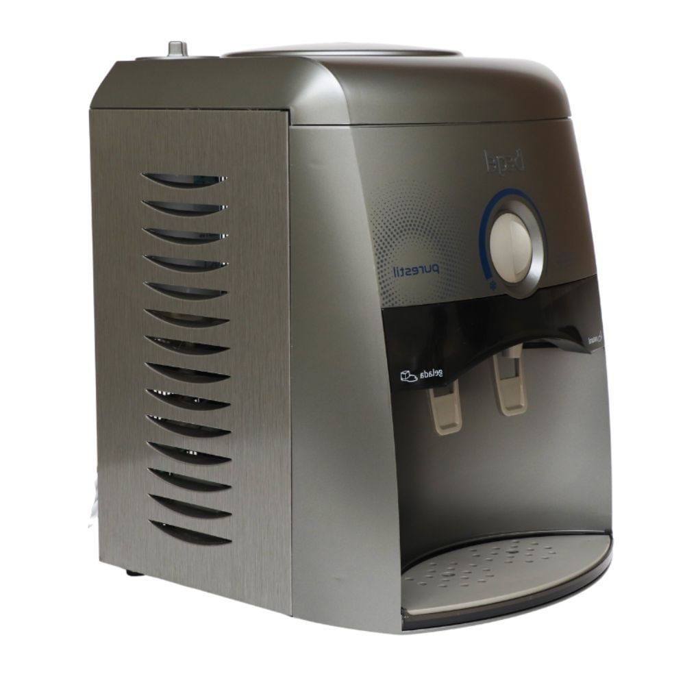 Purificador de Mesa Purestil Prata/Fumê Begel 220V