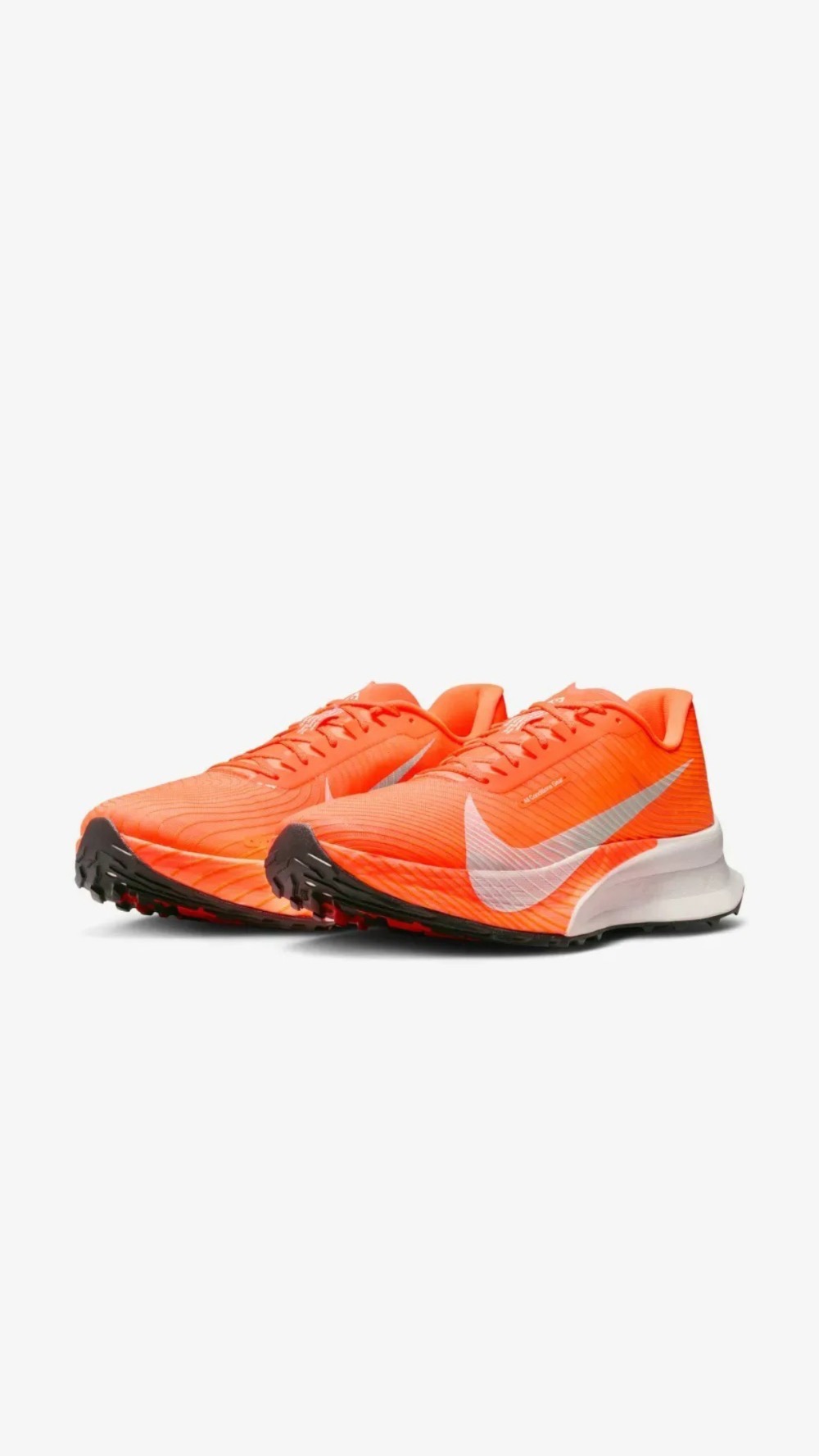 Nike ACG ZoomX Ultrafly Trail Hyper Crimson Total Orange — 36 / 37 / 42, Novo