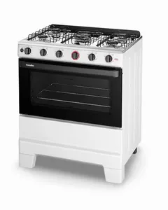 Fogão Esmaltec Ideal Super 5 Bocas Branco Com Acendimento Automatico