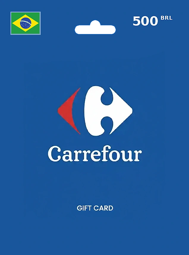 Carrefour Gift Card 500 BRL BRAZIL