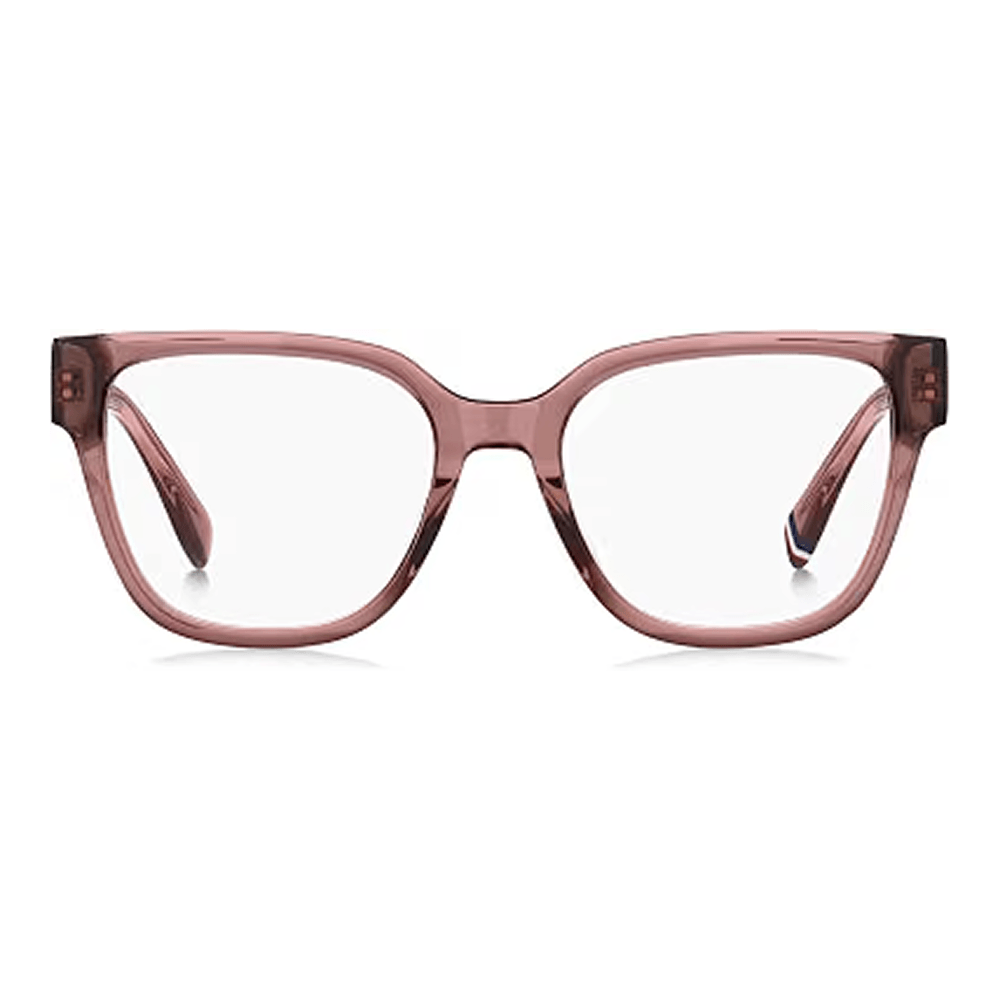 Armação para Óculos de Grau Feminina Tommy Hilfiger TH 2102 Rosa Transparente