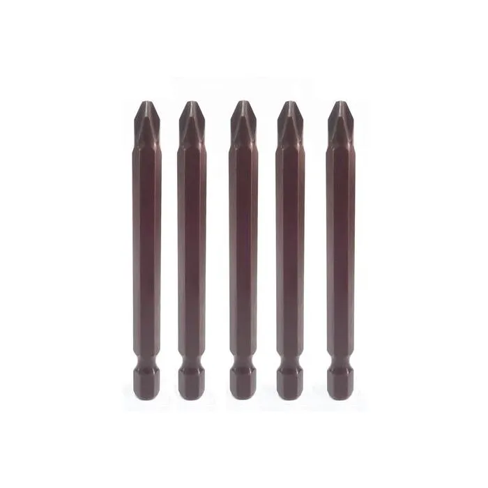 BITS PH1 1/4 4 X 75MM AÇO CRMO 5 PCS- MTX