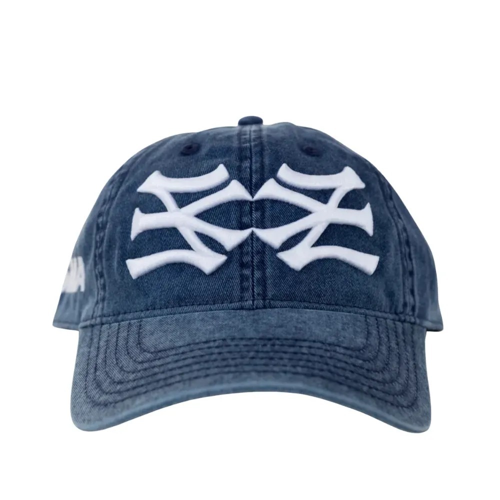 Boné oMA Studios NY NY Denim Yankees Blue — Único, Novo