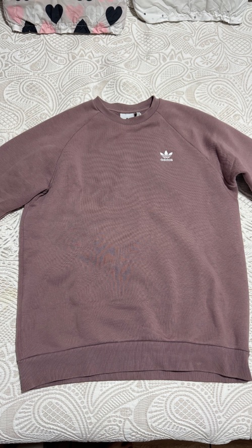Moletom adidas Adicolor Essentials Trefoil Crewneck Purple — G, Usado