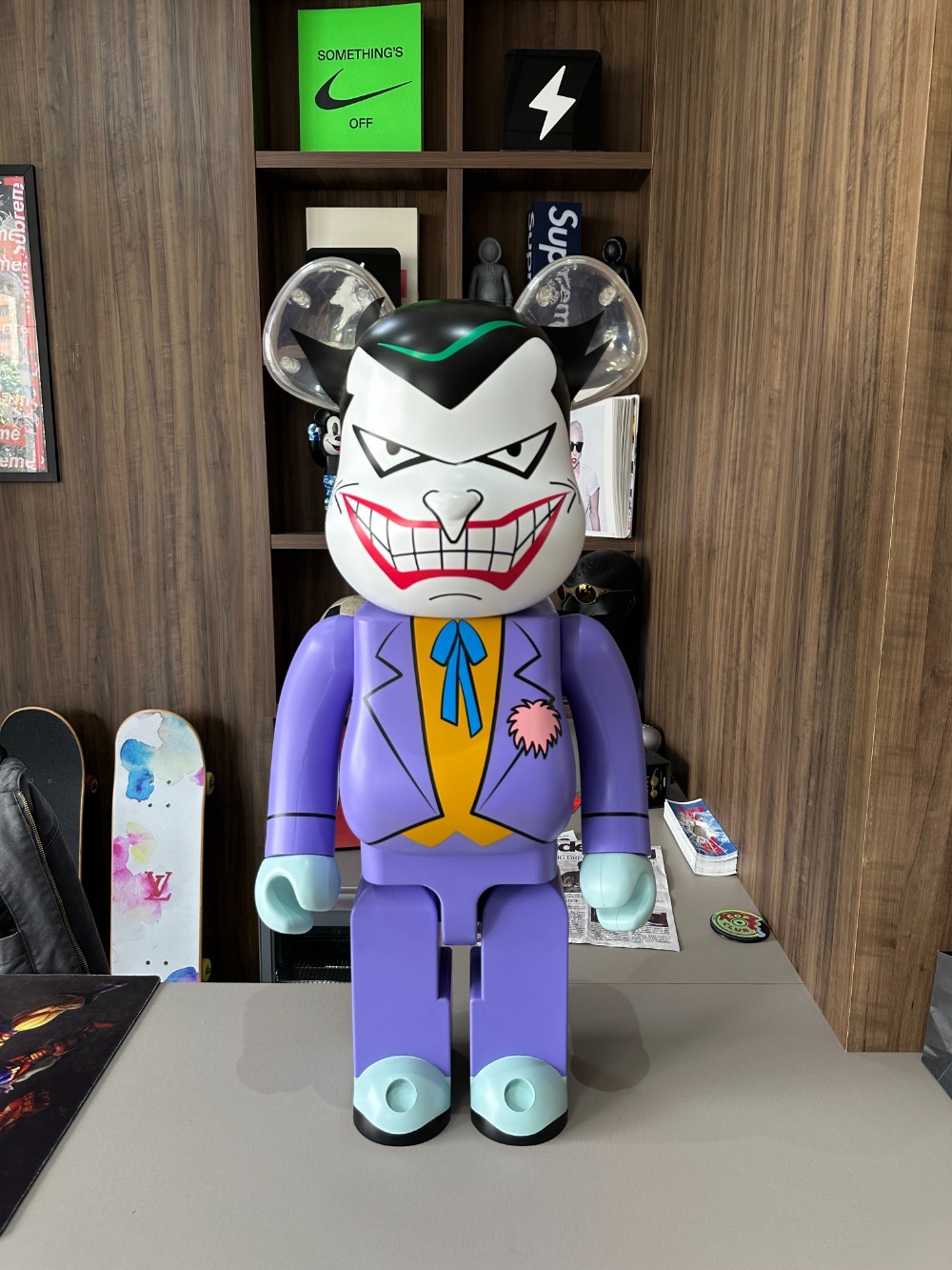 DC Comics x Bearbrick The Joker 1000% — Único, Novo