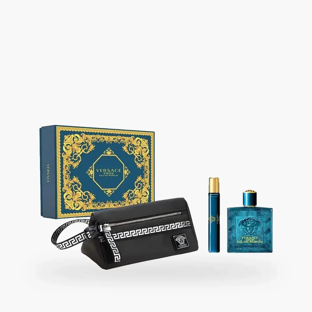 Kit Versace Eros Eau de Parfum — 100 ML x 10 ML