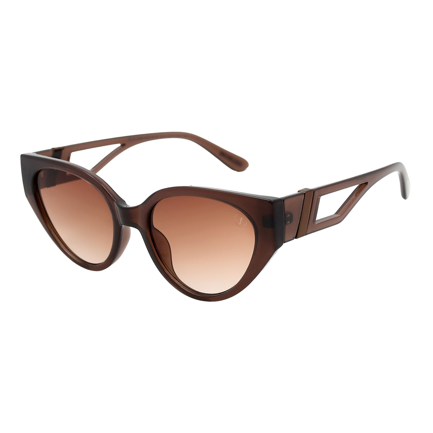 Óculos de Sol Feminino Chilli Beans Cat Marrom OC.CL.5481.9502 M